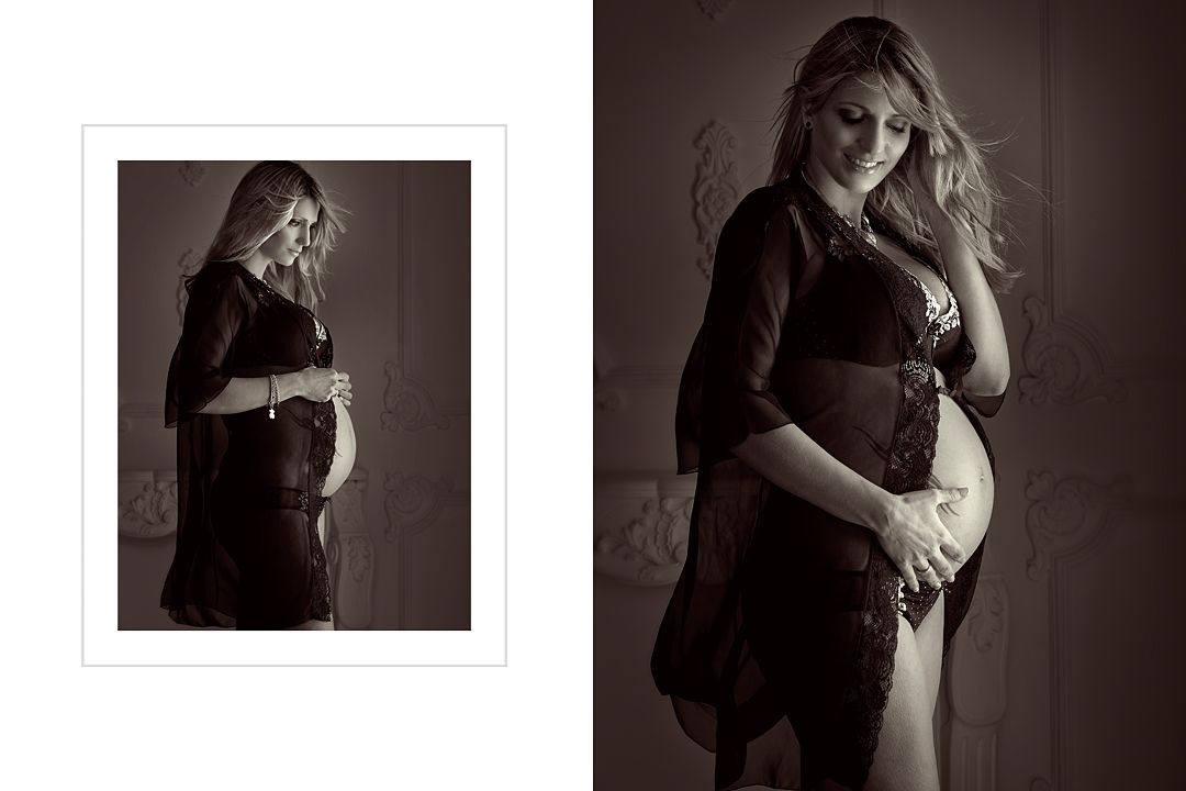 Fotos de embarazo tiernas, naturales y originales para embarazadas felices. Fotografías emotivas y naturales de maternidad.