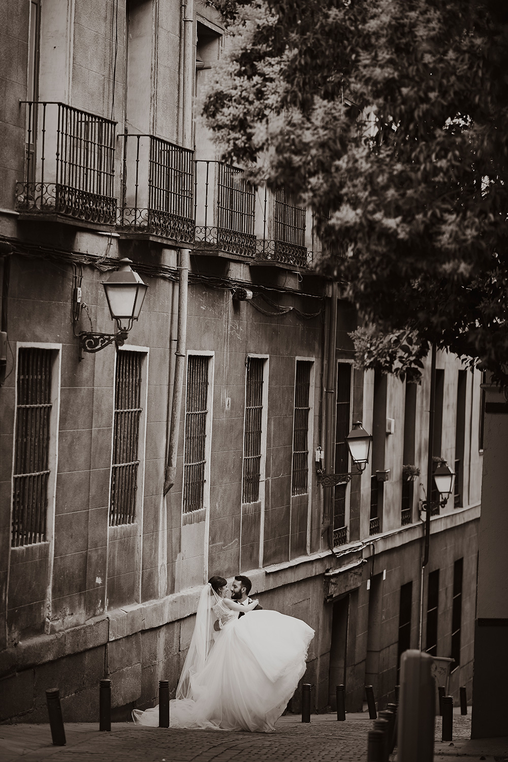 Reportajes de boda vintage en Madrid