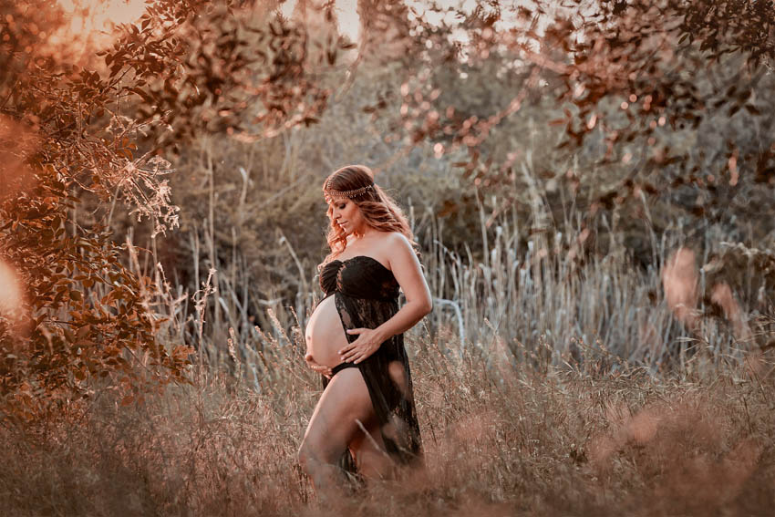 dónde hacer unas bonitas fotos de embarazada en el campo en madrid