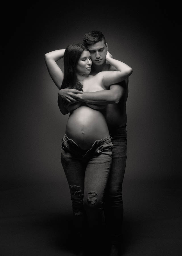 Fotos de embarazada modernas en pareja