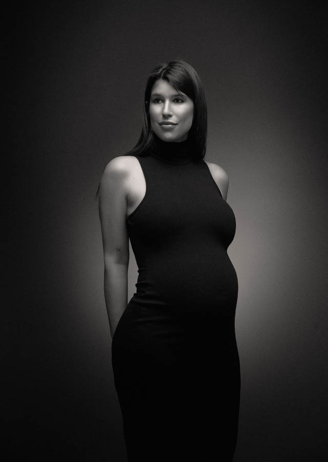 fotos de embarazada artísticas en estudio