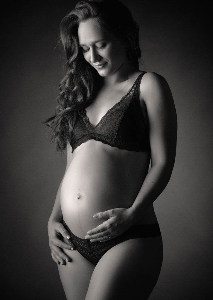 Estudio de fotografía para fotos de embarazada en Madrid
