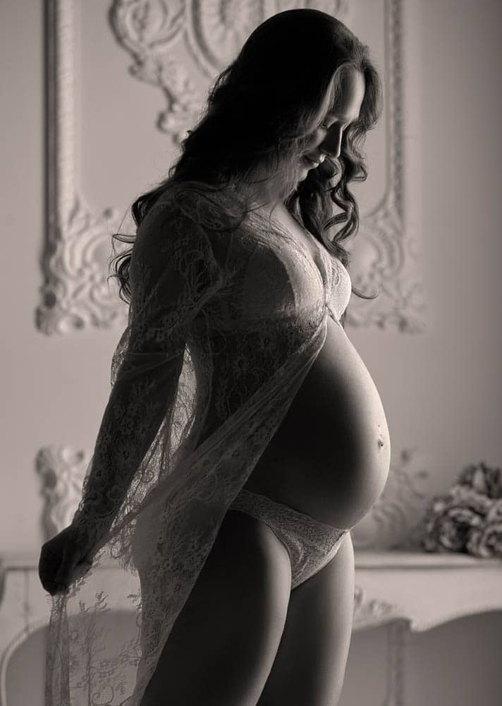 sesión de fotos de embarazada en Madrid